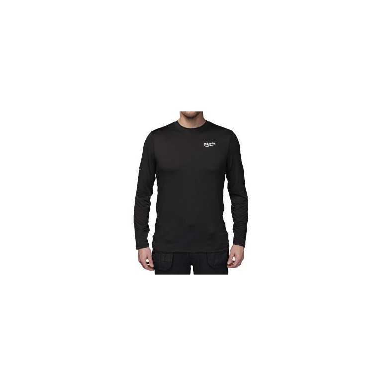T-shirt de travail à manches longues thermique...