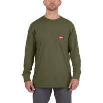 T-shirt de travail manches longues Milwaukee Workskin 4932493058