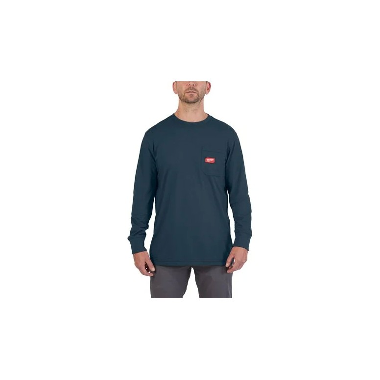 T-shirt de travail manches longues Milwaukee...