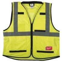 Gilet de travail haute visibilité multipoches Milwaukee Premium 4932471895