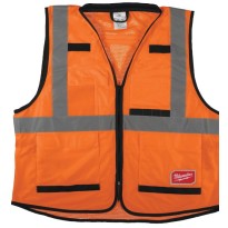 Gilet de travail haute visibilité multipoches Milwaukee Premium 4932471895