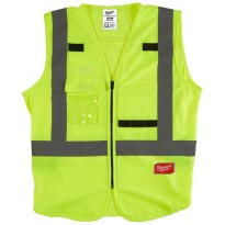 Gilet de travail haute visibilité multipoches Milwaukee High-visibility 4932471889