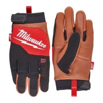 Gants de Travail en Cuir Milwaukee Hybrid Leather 4932479726