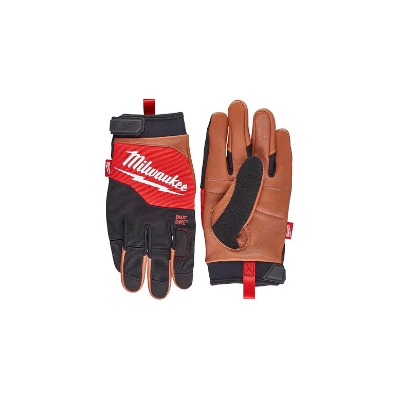 Gants de Travail en Cuir Milwaukee Hybrid...