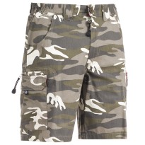 Tous dehors - Bermuda de Travail 100% Coton Multipoches Sottozero Muroa E0201 Taille M Couleur Kaki