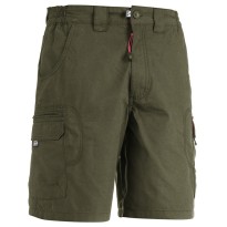 Tous dehors - Bermuda de Travail 100% Coton Multipoches Sottozero Muroa E0201 Taille M Couleur Kaki