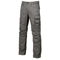 Tous dehors - Pantalon de travail multitâches U-Power Smile HY015BC Taille 46 Couleur Gris Meteorito
