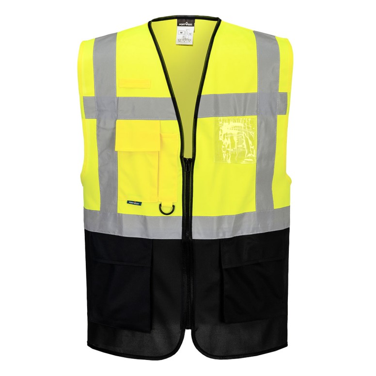 Gilet de Travail Haute Visibilité Multipoches...