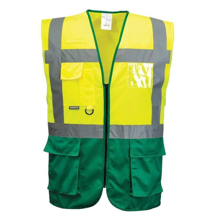 Gilet de Travail Haute Visibilité Multipoches...