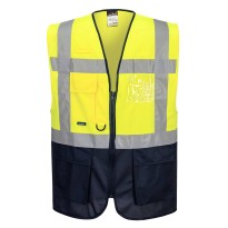 Gilet de Travail Haute Visibilité Multipoches Varsovie Executive Portwest C476