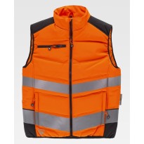 Gilet de travail rembourré haute visibilité Workteam C2951