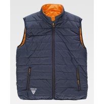 Gilet de Travail Réversible Haute Visibilité Matelassé Workteam C8250