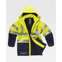 Veste de Travail Workteam Ignifugée Antistatique Haute Visibilité B3795