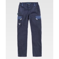 Pantalon de Travail Stretch Multipoches Workteam WF2855