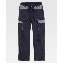 Pantalon de Travail Multipoches Stretch Workteam WF2650