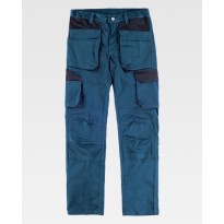 Pantalon de Travail Multipoches Stretch Workteam WF2650