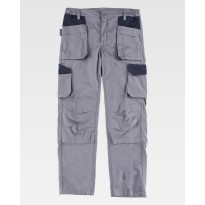Pantalon de Travail Multipoches Stretch Workteam WF2650