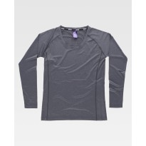 T-shirt de travail Workteam manches longues femme stretch B0069