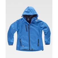 Giacca Workshell Donna con Cappuccio S9494 - Workteam