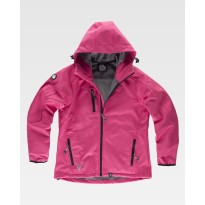Giacca Workshell Donna con Cappuccio S9494 - Workteam