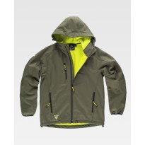 Veste de Travail Homme à Capuche Workteam Workshell S9499