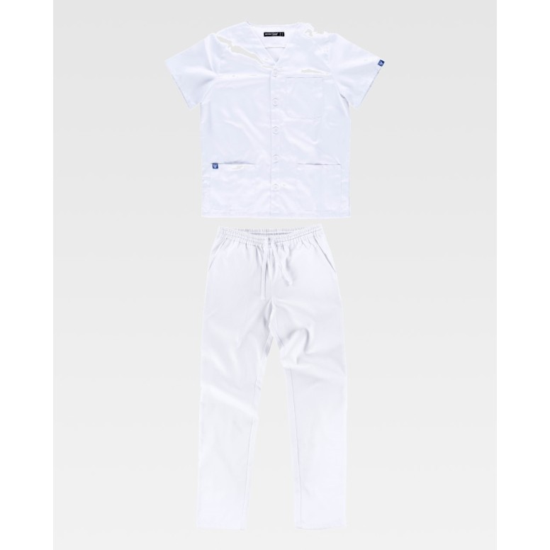 Kit Pantalon et Blouse de Travail Workteam...