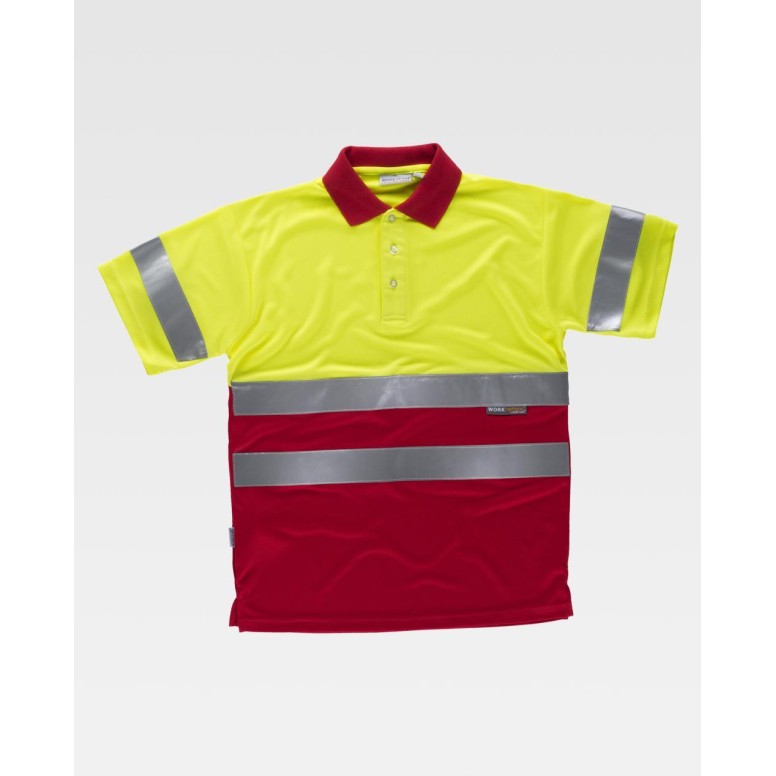 Polo de travail Workteam manches courtes haute...