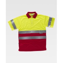 Polo de travail Workteam manches courtes haute visibilité C3860