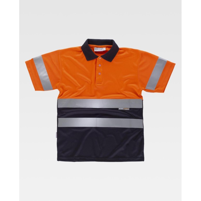 Polo de travail Workteam manches courtes haute...