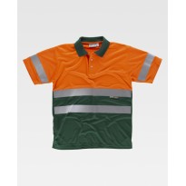 Polo de travail Workteam manches courtes haute visibilité C3860