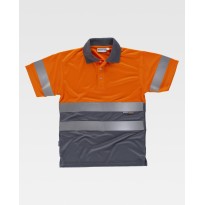 Polo de travail Workteam manches courtes haute visibilité C3860