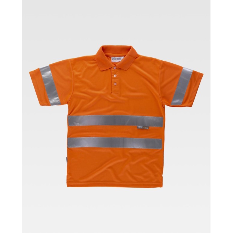 Polo de travail Workteam manches courtes haute...
