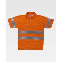 Polo de travail Workteam manches courtes haute visibilité C3880