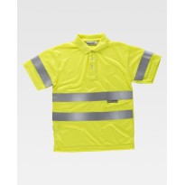 Polo de travail Workteam manches courtes haute visibilité... 2