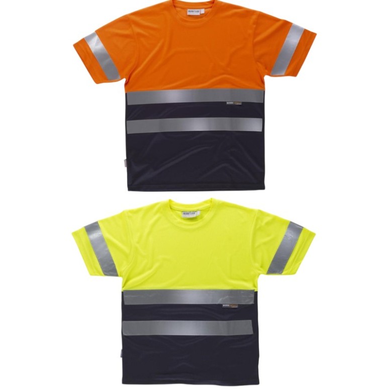 T-shirt de Travail Haute Visibilité Workteam C3941