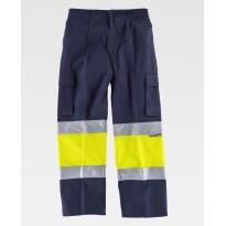 Pantalon de travail Workteam Multipoches Haute Visibilité C4018