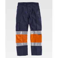 Pantalon de travail Workteam Multipoches Haute Visibilité C4018