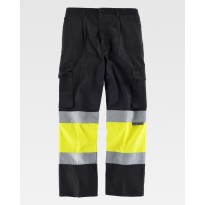 Pantalon de travail Workteam Multipoches Haute Visibilité C4018