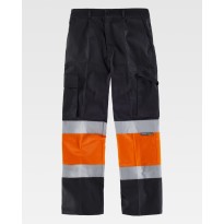Pantalon de travail Workteam Multipoches Haute Visibilité C4018