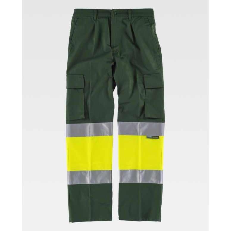 Pantalon de travail Workteam Multipoches Haute...