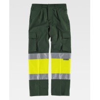 Pantalon de travail Workteam Multipoches Haute Visibilité C4018