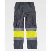 Pantalon de travail Workteam Multipoches Haute Visibilité C4018
