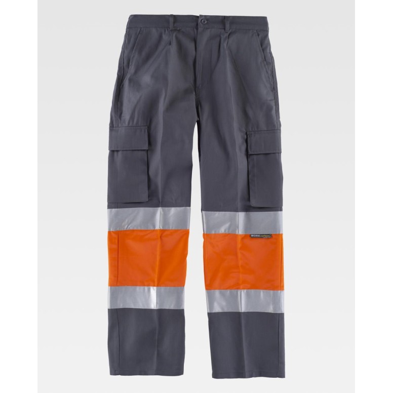 Pantalon de travail Workteam Multipoches Haute...