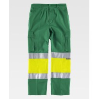 Pantalon de travail Workteam Multipoches Haute Visibilité C4018