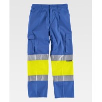 Pantalon de travail Workteam Multipoches Haute Visibilité C4018