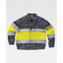 Veste de Travail Workteam Multipoches Haute Visibilité C4110