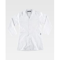 Blouse de travail unisexe Workteam avec fermeture à boutons B6701