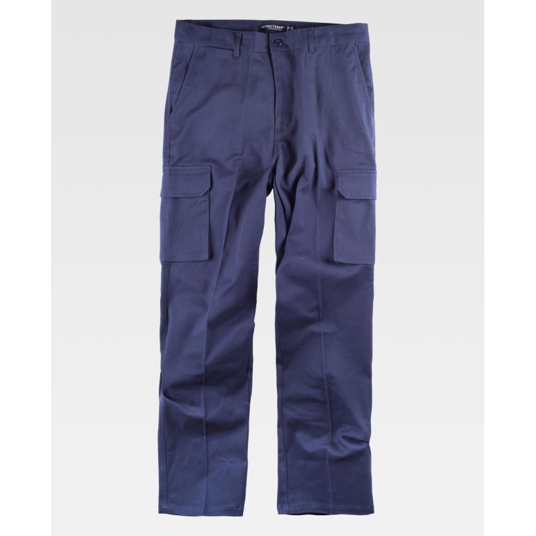Pantalon de Travail Workteam Retto Multipoche...