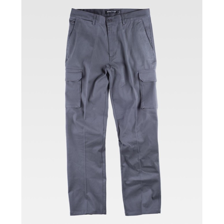 Pantalon de Travail Workteam Retto Multipoche...