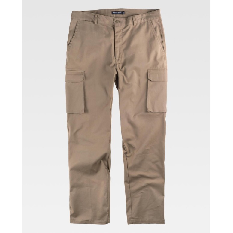 Pantalon de Travail Workteam Retto Multipoche...